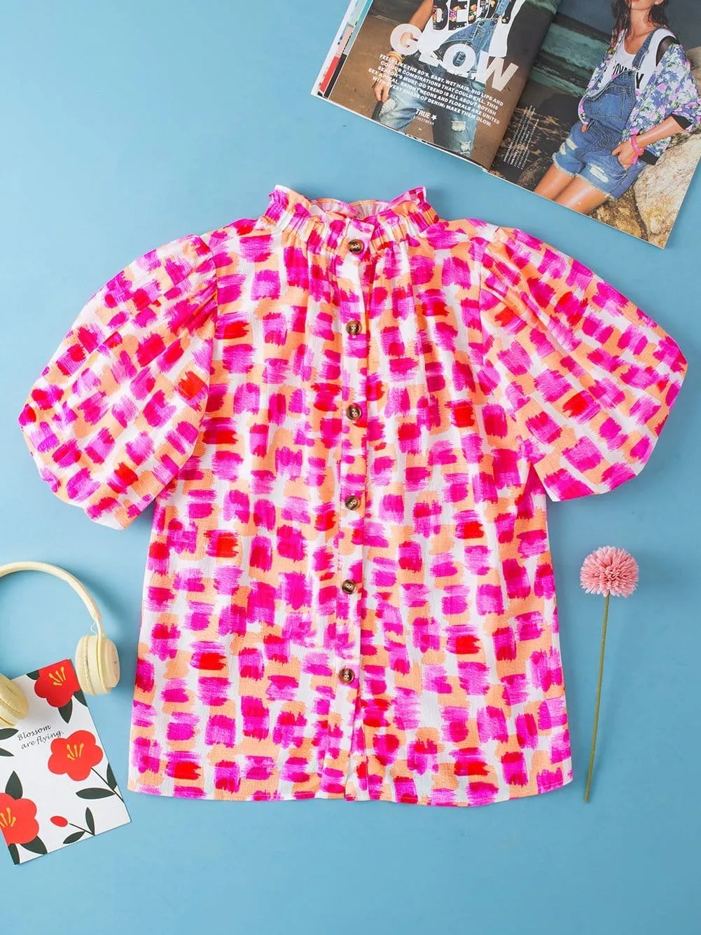 Abstract Print Top
