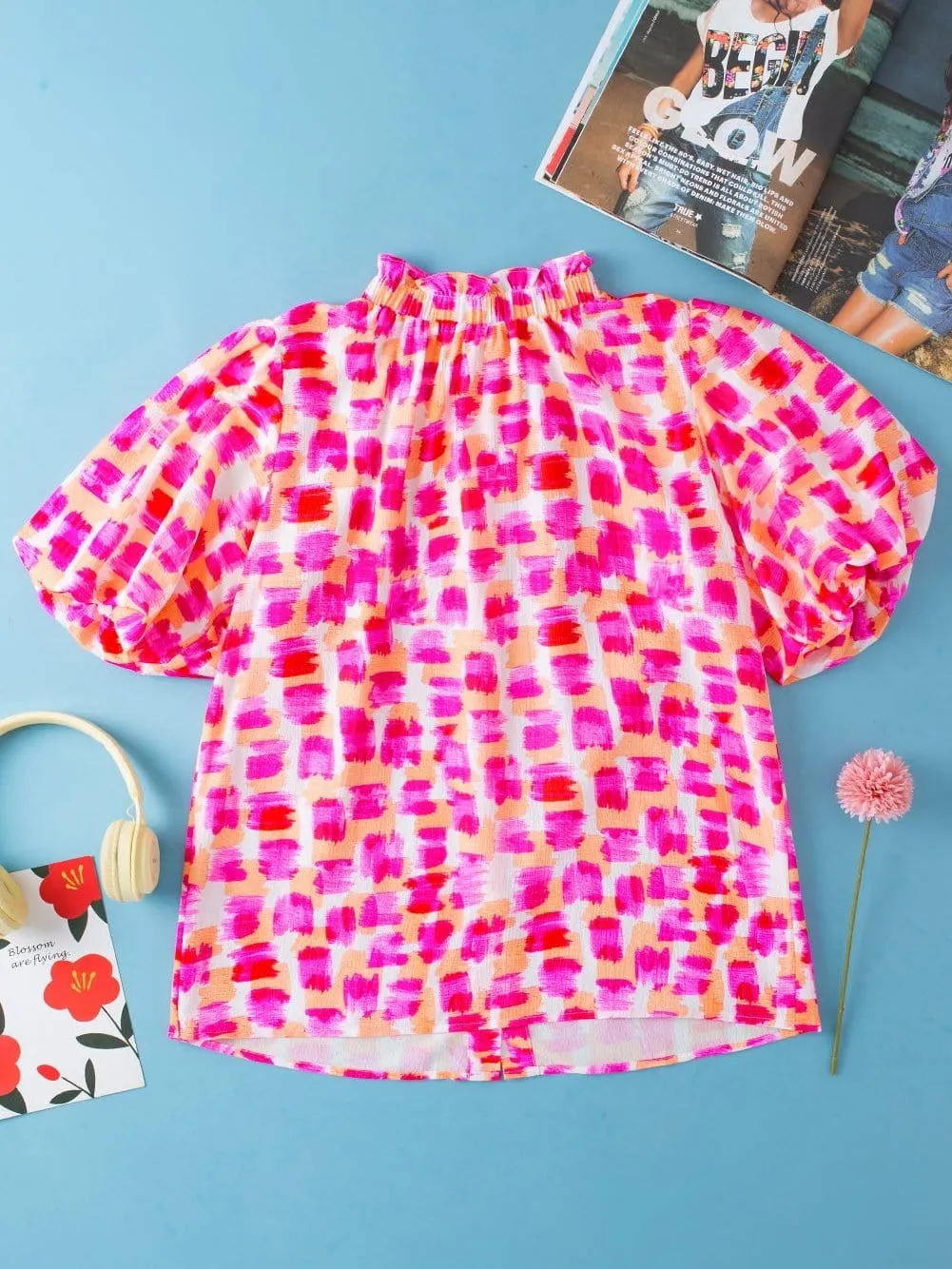 Abstract Print Top