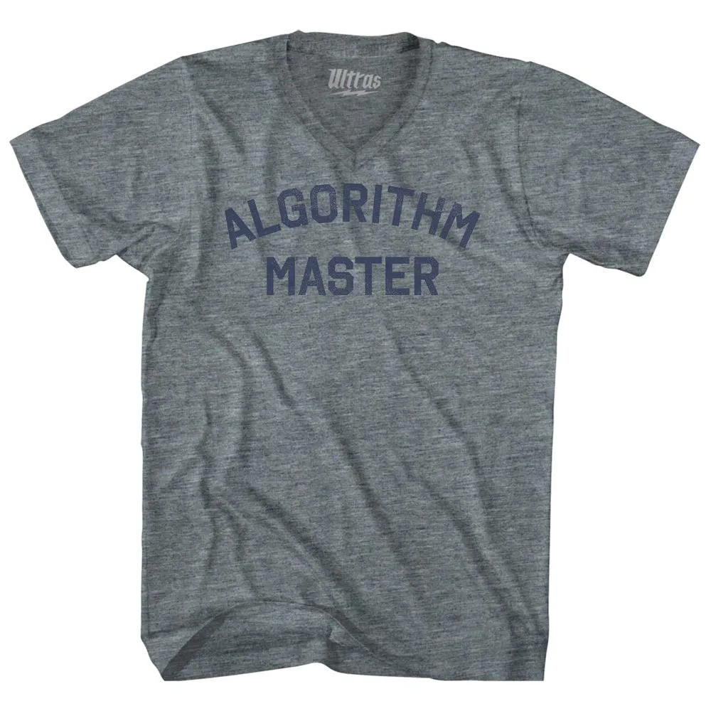 Algorithm Master Tri-Blend V-neck Womens Junior Cut T-shirt