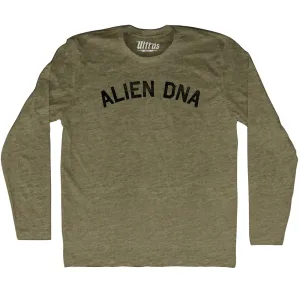 Alien Dna Adult Tri-Blend Long Sleeve T-shirt