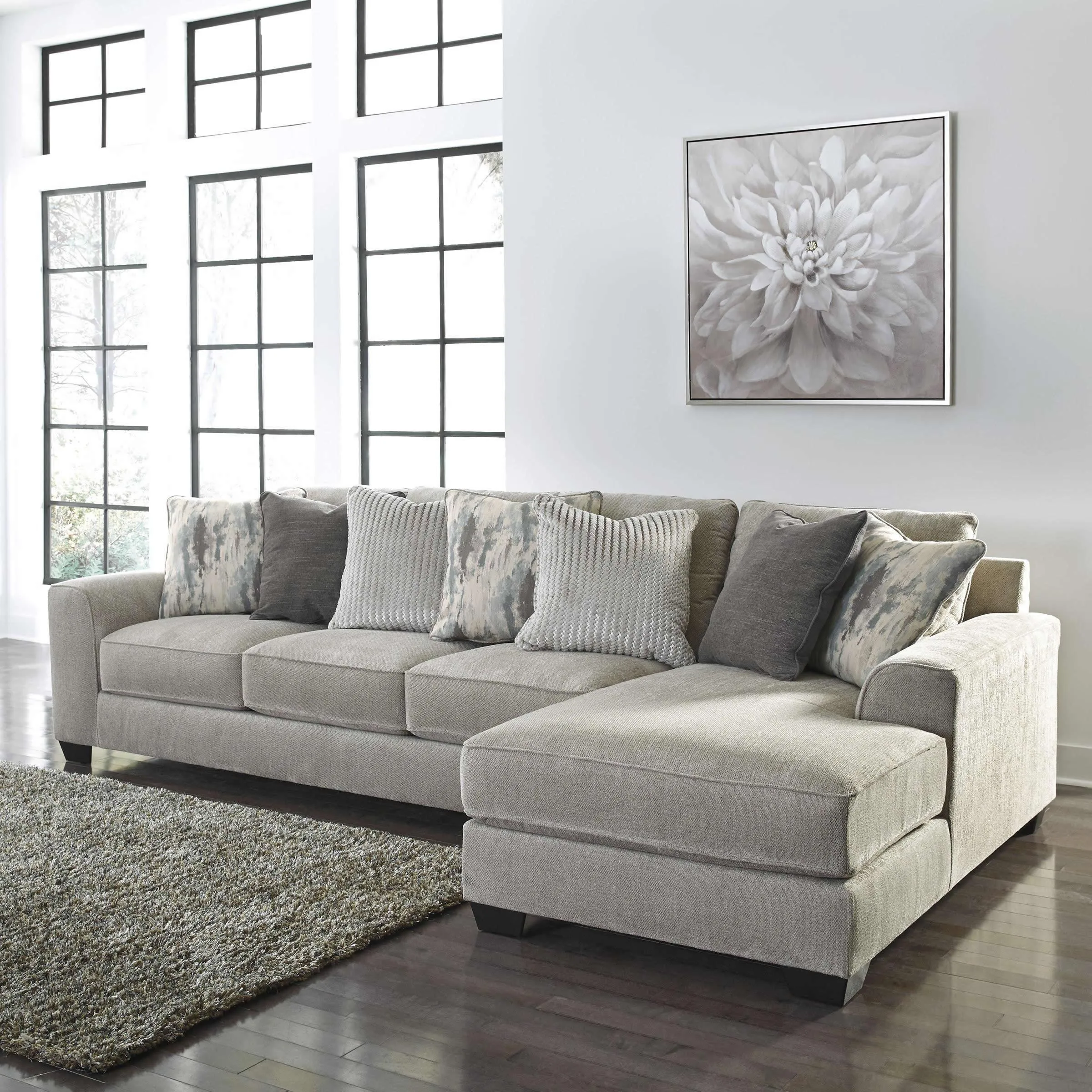 Benchcraft Ardsley Fabric 2 pc Sectional 3950466/3950417