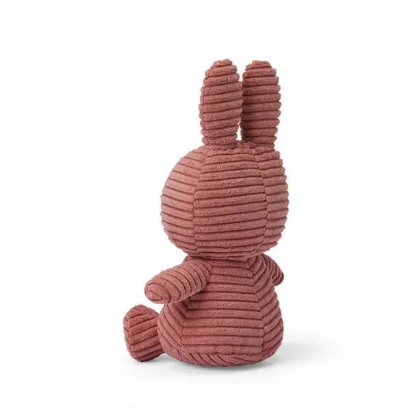 Bon Ton Toys Miffy Corduroy Soft Toy - Dusty Rose