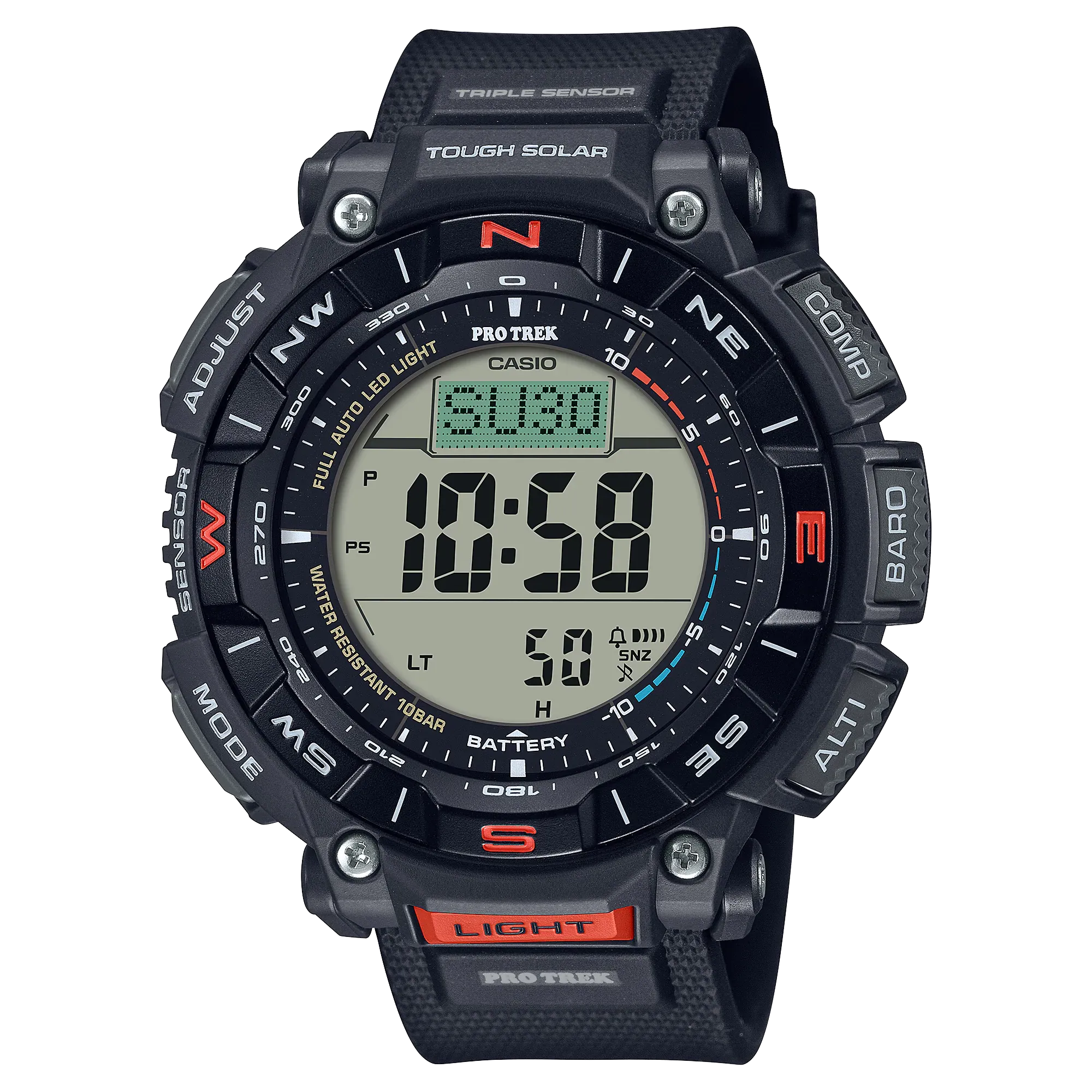 Casio Pro Trek Bio Mass Tough Solar Watch PRG340-1