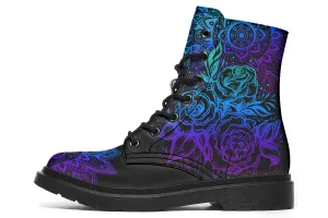 Colorful Mandala And Roses