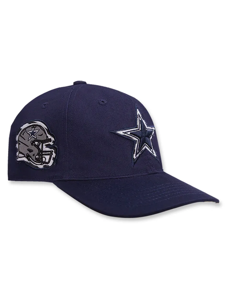 Dallas Cowboys "Animal Print Dad Hat" WOMEN'S Adjustable Cap w/ Leather Adjuster