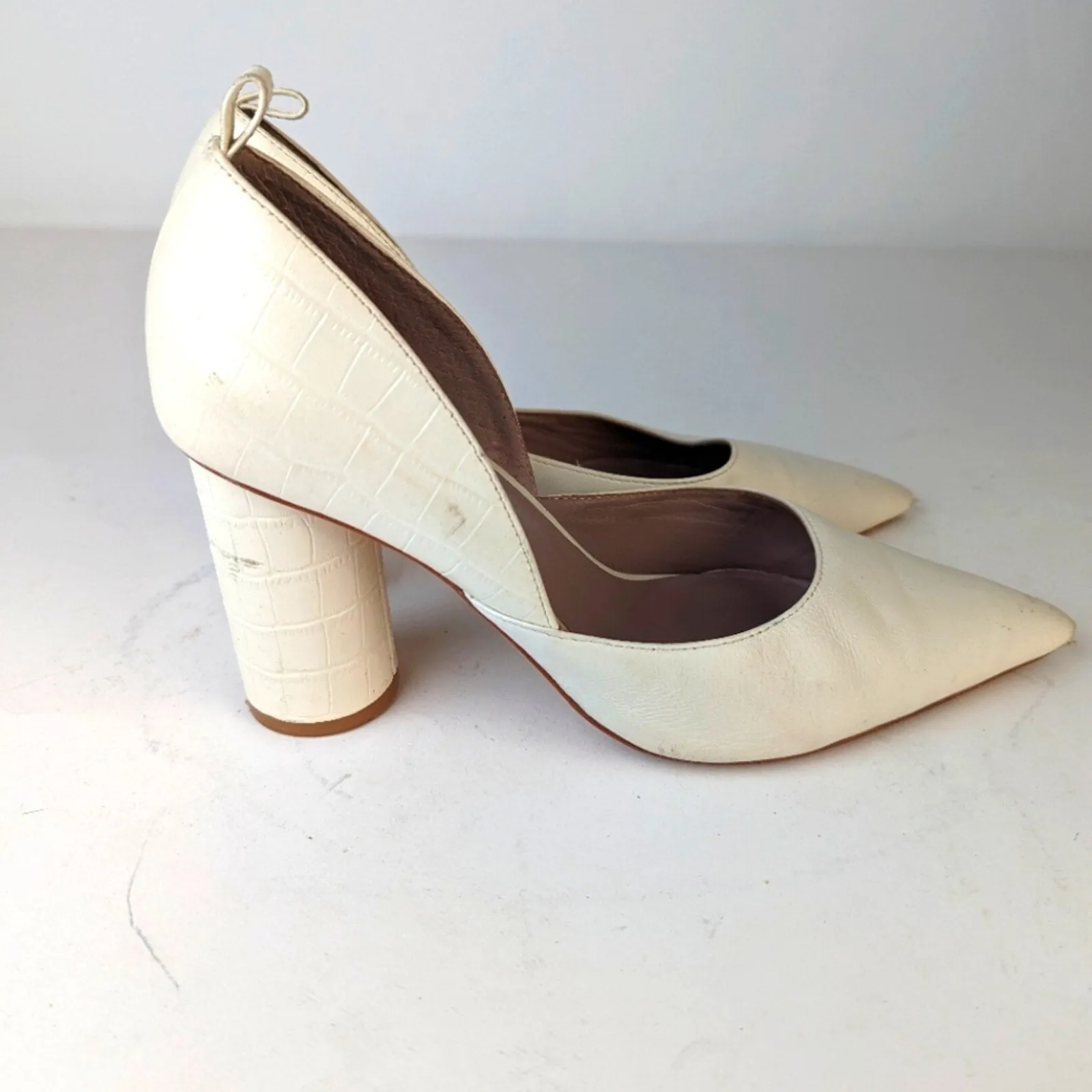 Deltan Croc Heels - 9