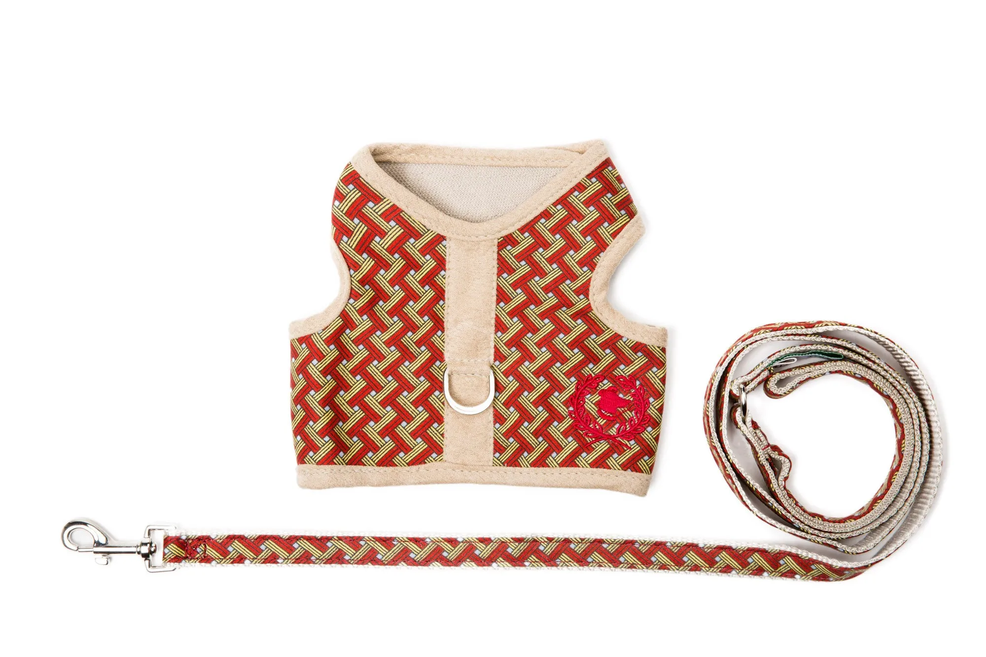 Designer Collection - Dog Harness Vest- Sherpa LINED Body - Lead Additional -3 Color Options