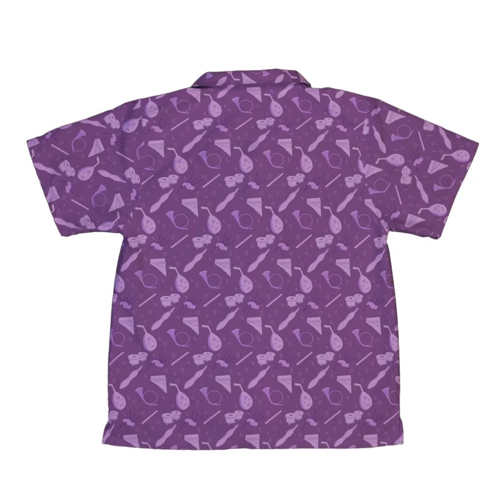 Dnd Bard Class Youth Hawaiian Shirt
