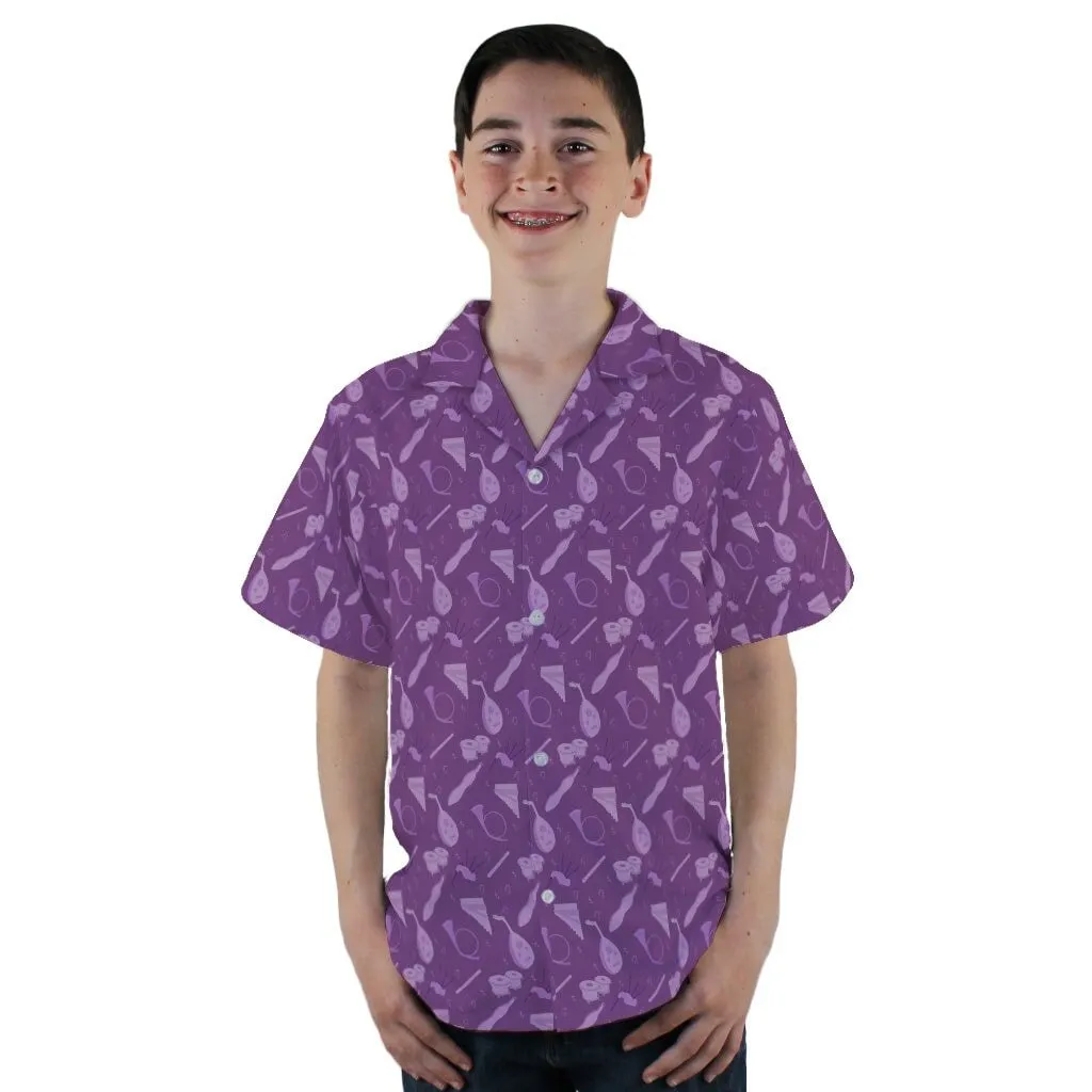 Dnd Bard Class Youth Hawaiian Shirt