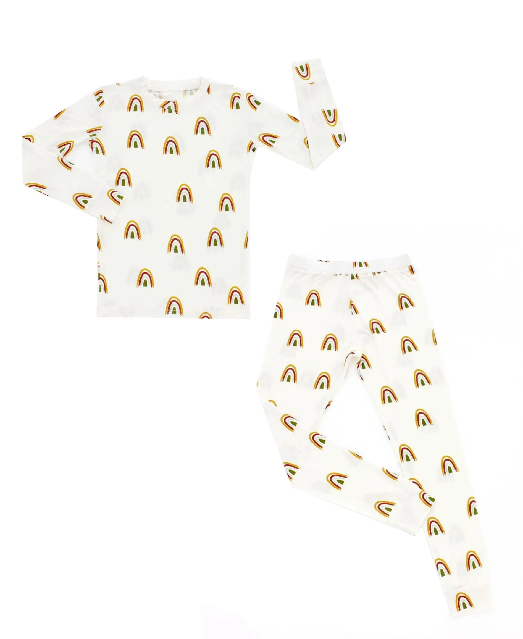 Emerson & Friends Bamboo PJ Set - Rainbow