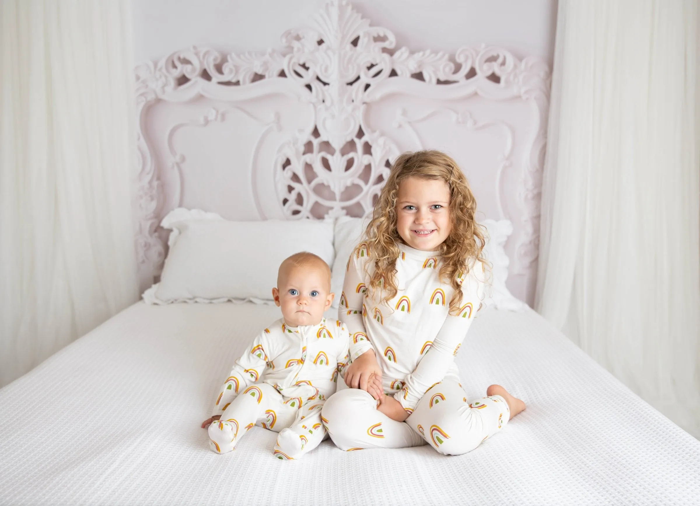 Emerson & Friends Bamboo PJ Set - Rainbow