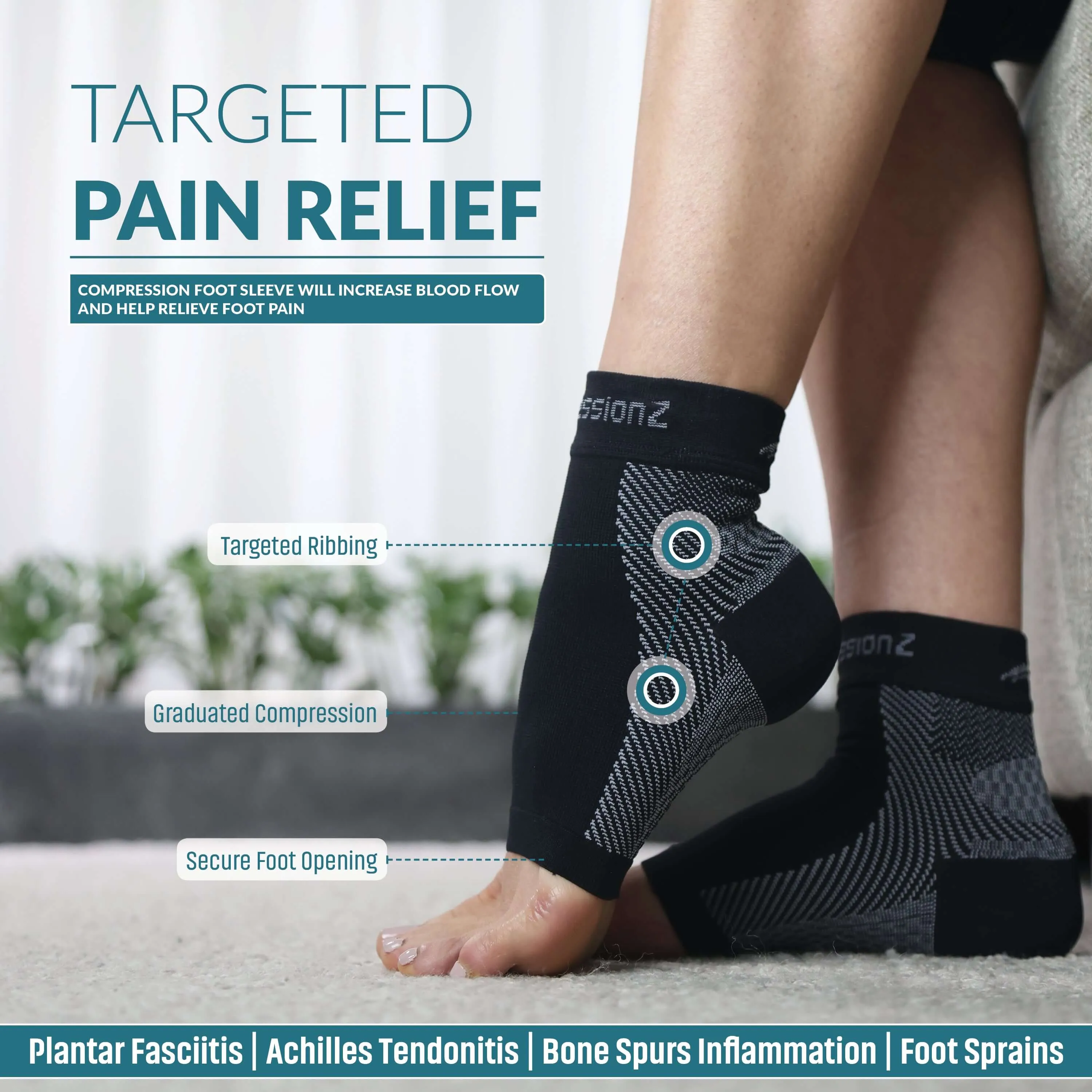 Foot Sleeves - Black