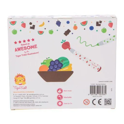 Fruity Scented Coloured Markers