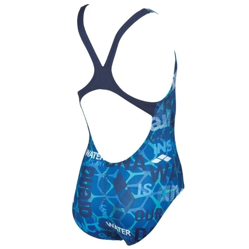 GIRLS' EVOLUTION ONE PIECE - BLUE