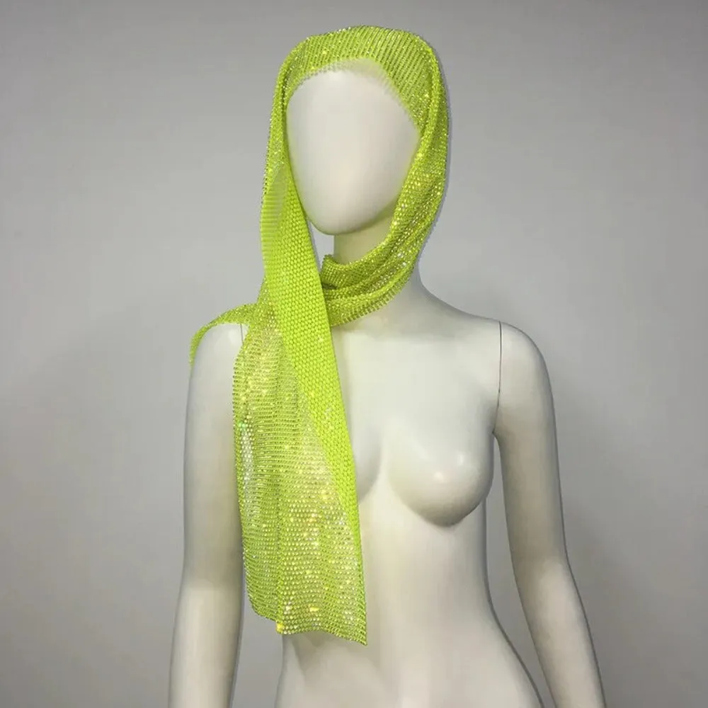Glittery Rhinestone Bandana