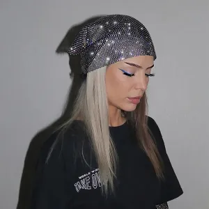 Glittery Rhinestone Bandana