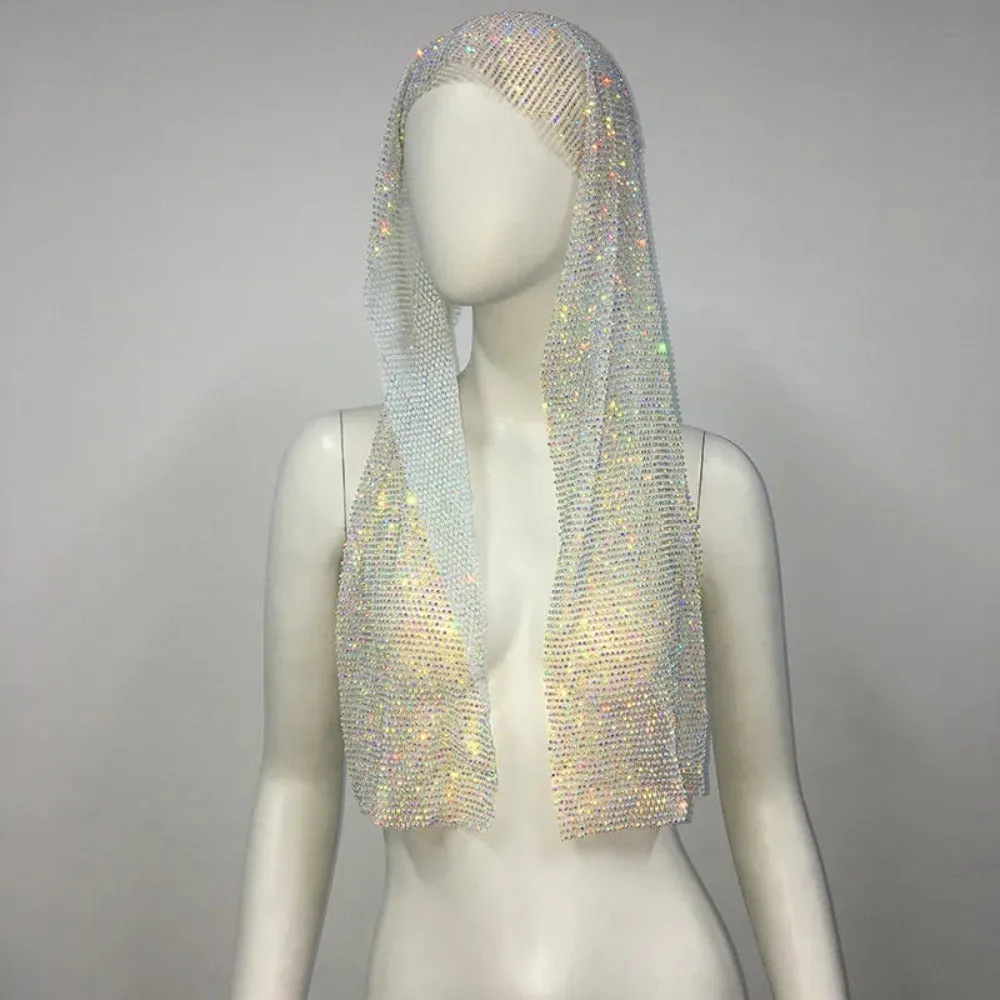 Glittery Rhinestone Bandana