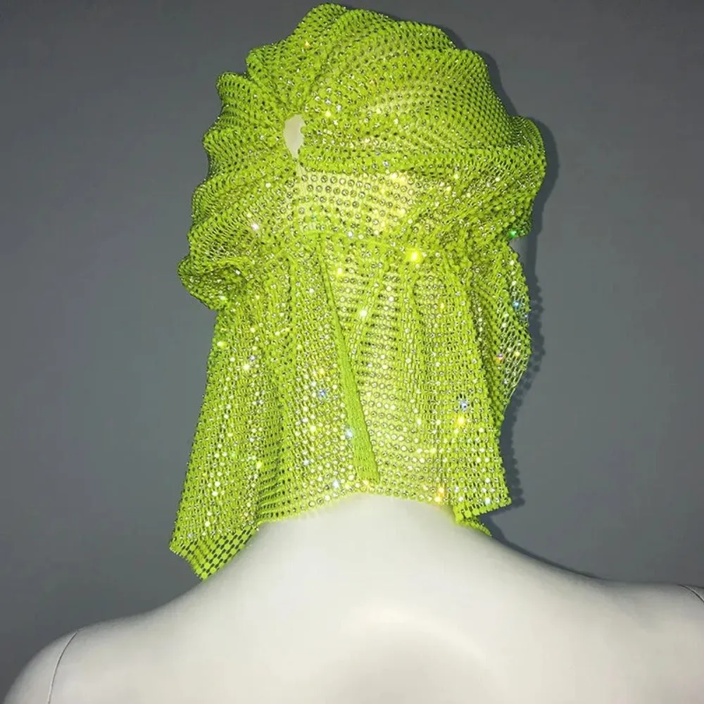Glittery Rhinestone Bandana