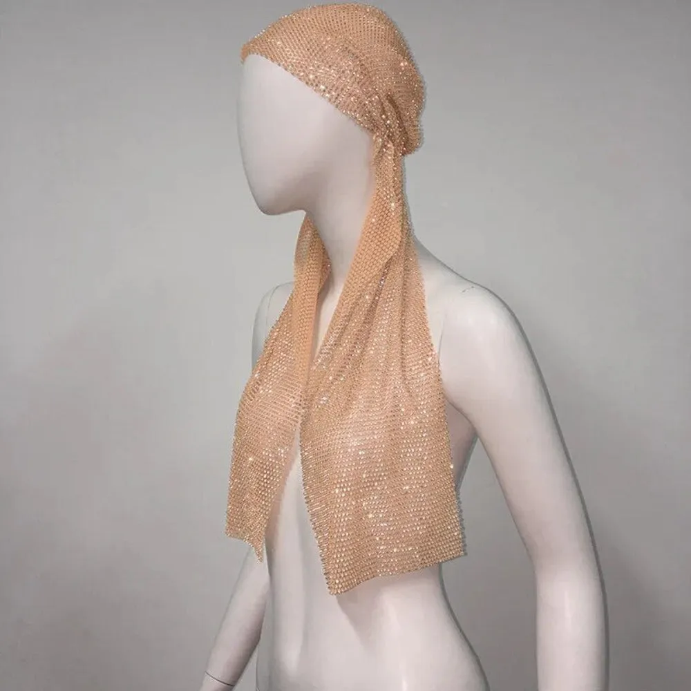 Glittery Rhinestone Bandana