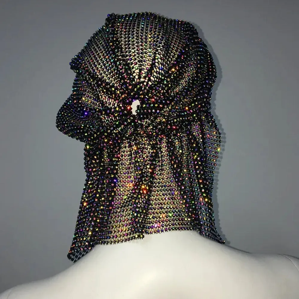 Glittery Rhinestone Bandana