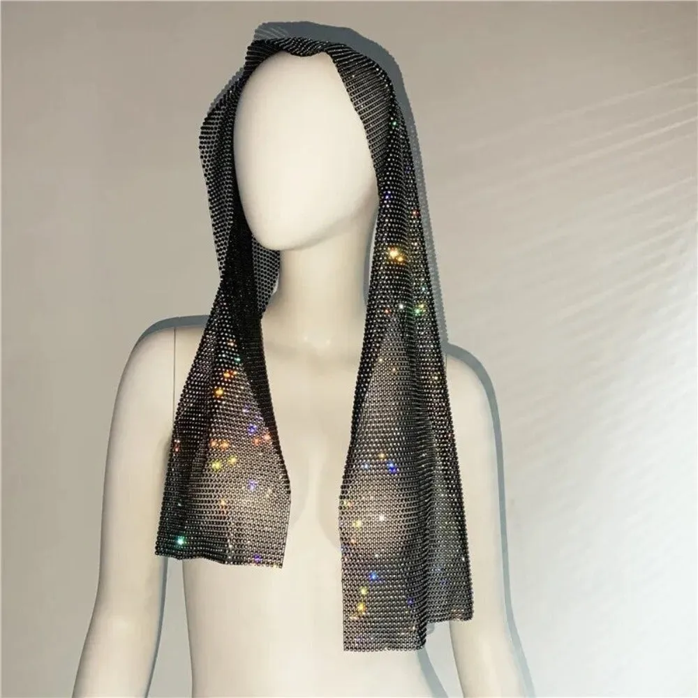 Glittery Rhinestone Bandana