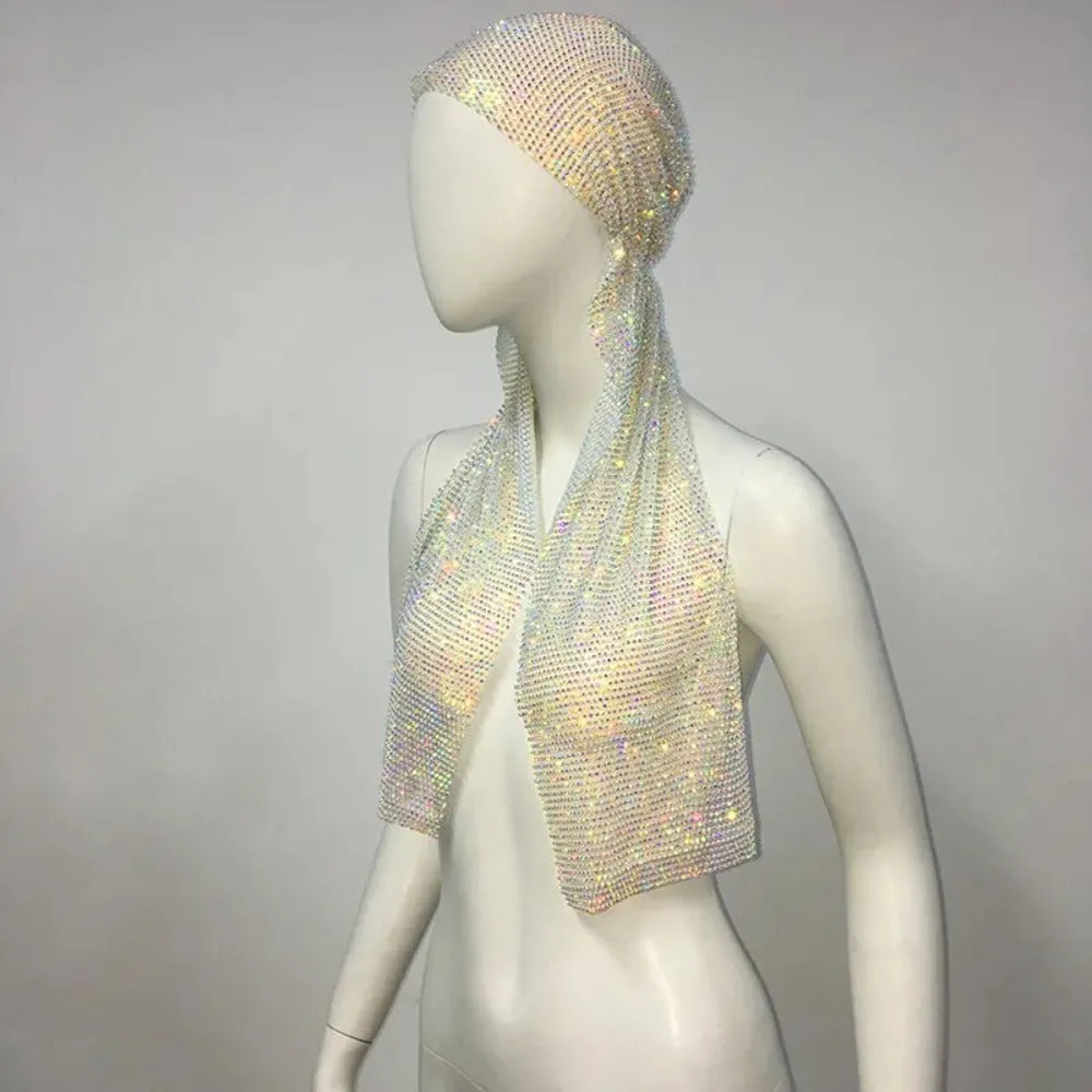 Glittery Rhinestone Bandana