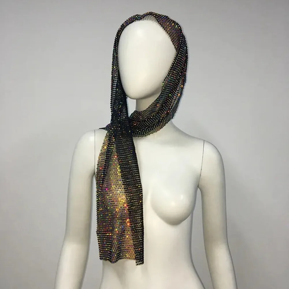 Glittery Rhinestone Bandana