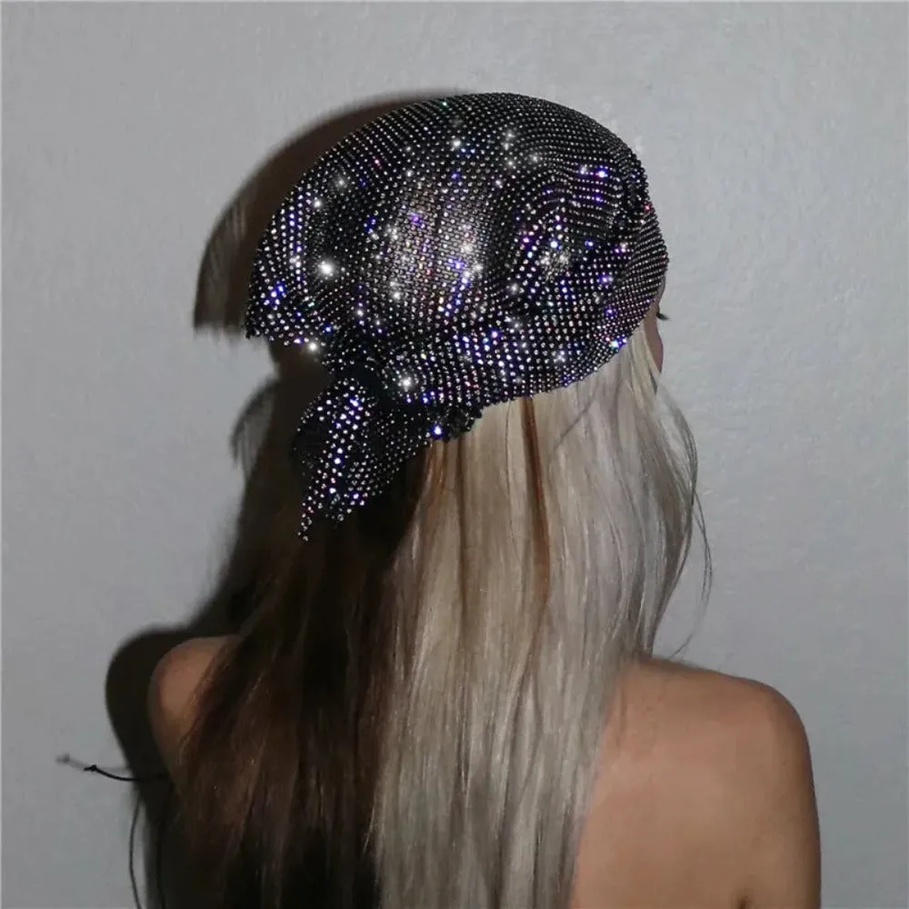 Glittery Rhinestone Bandana