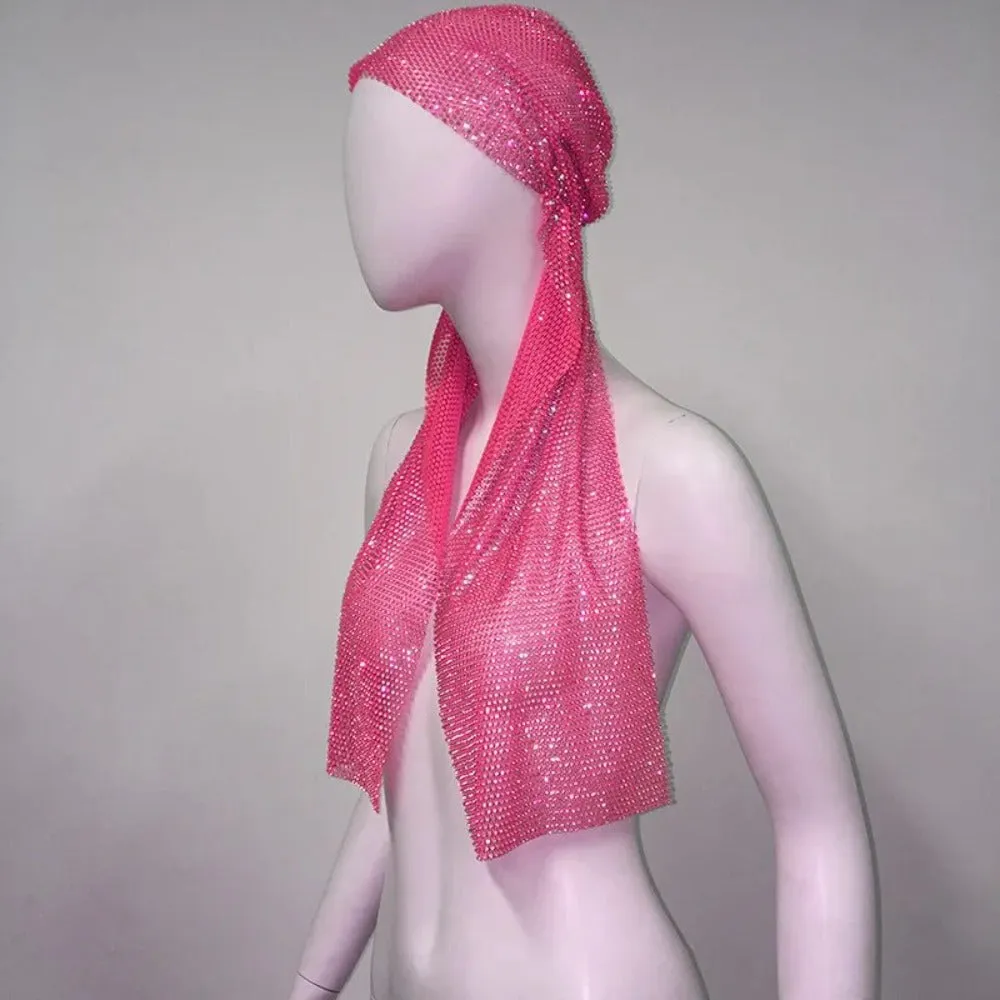 Glittery Rhinestone Bandana