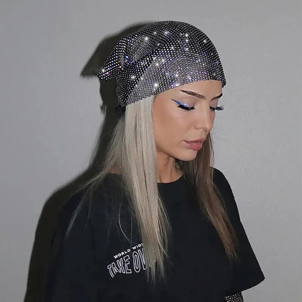 Glittery Rhinestone Bandana