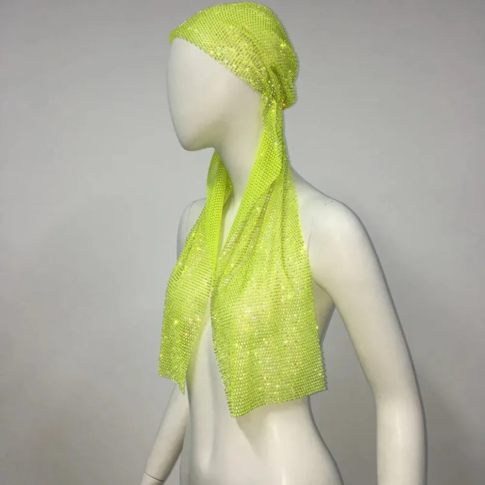 Glittery Rhinestone Bandana