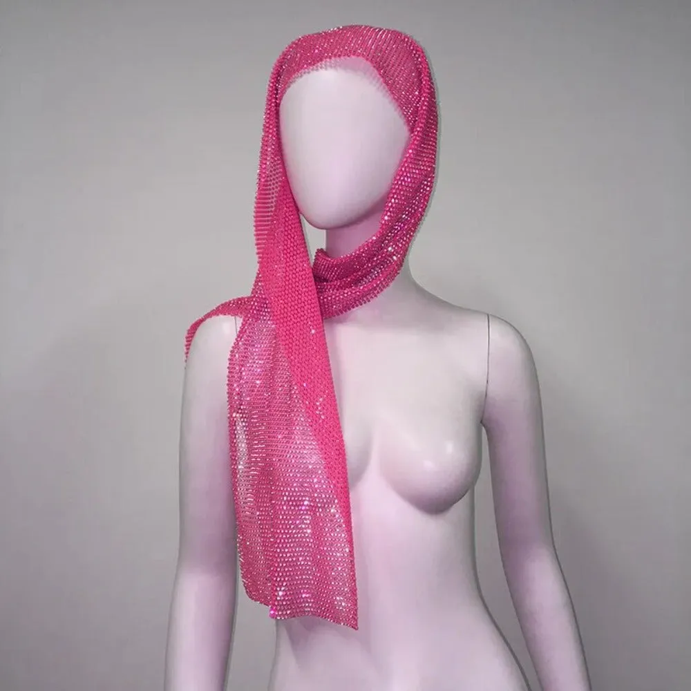 Glittery Rhinestone Bandana