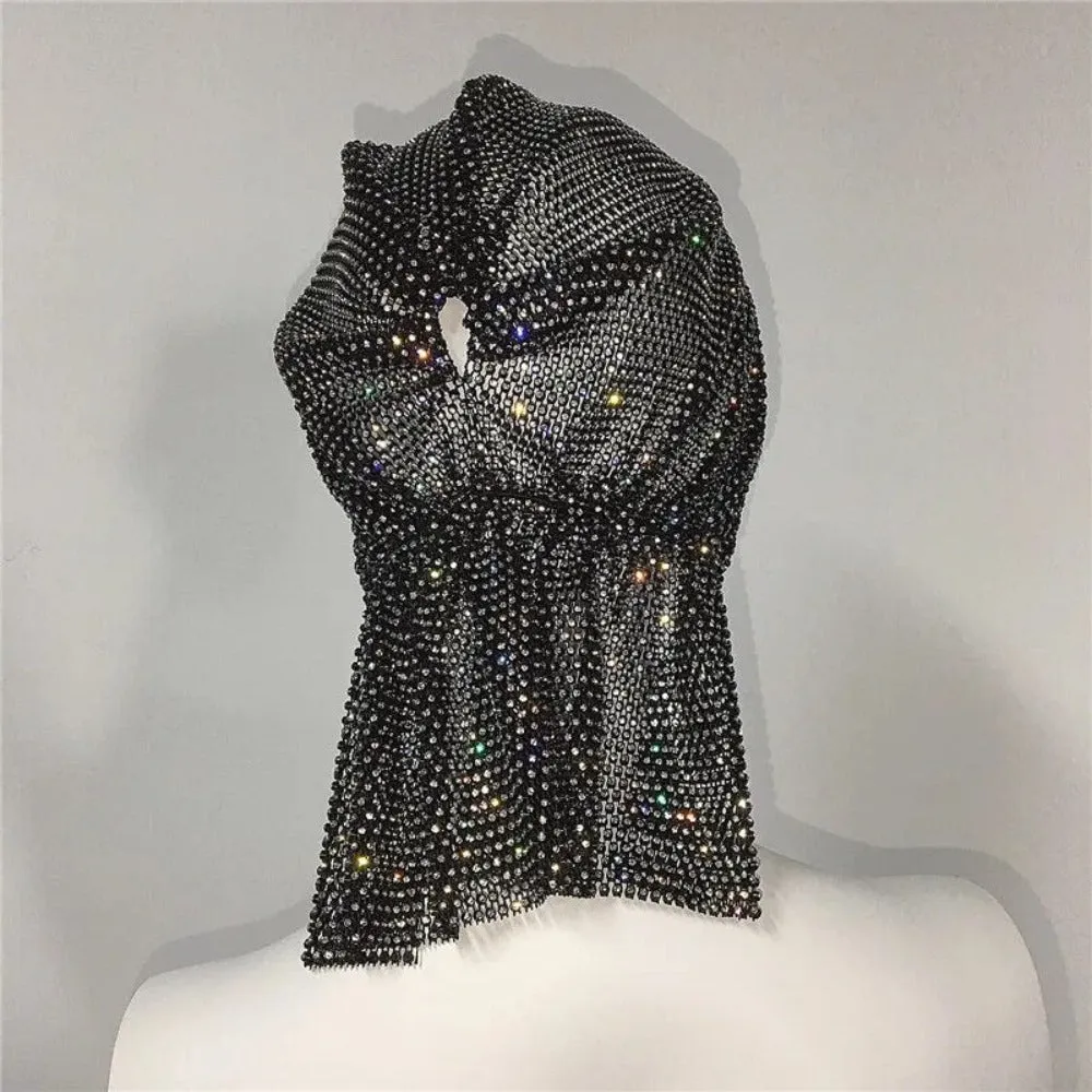 Glittery Rhinestone Bandana