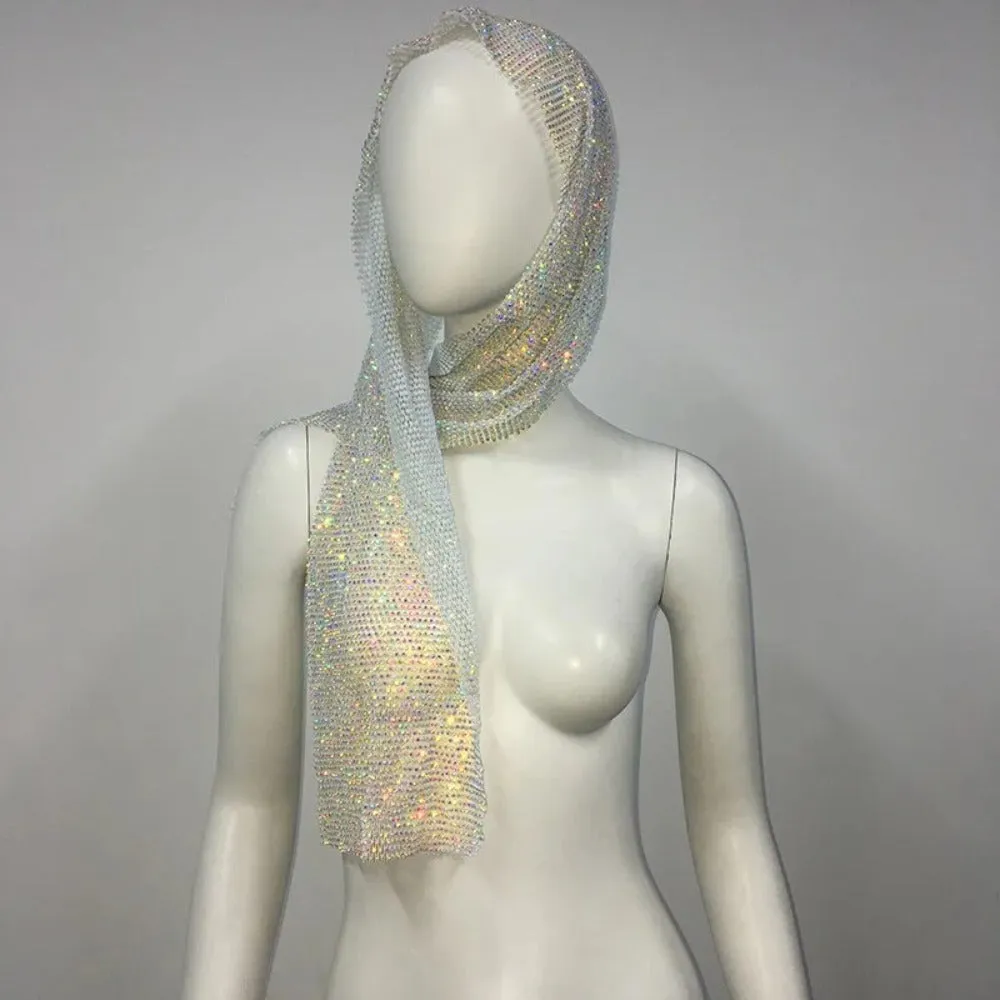 Glittery Rhinestone Bandana