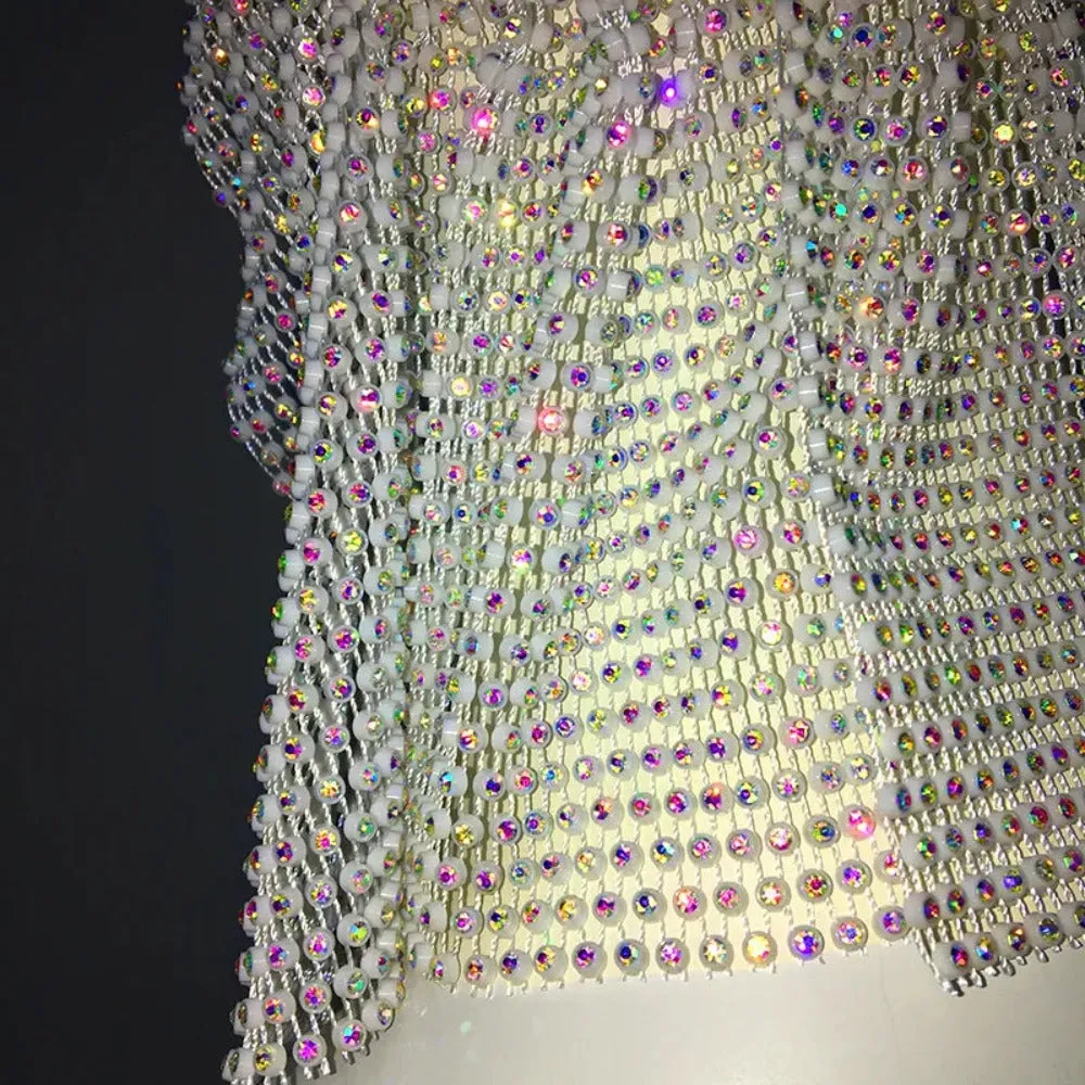 Glittery Rhinestone Bandana