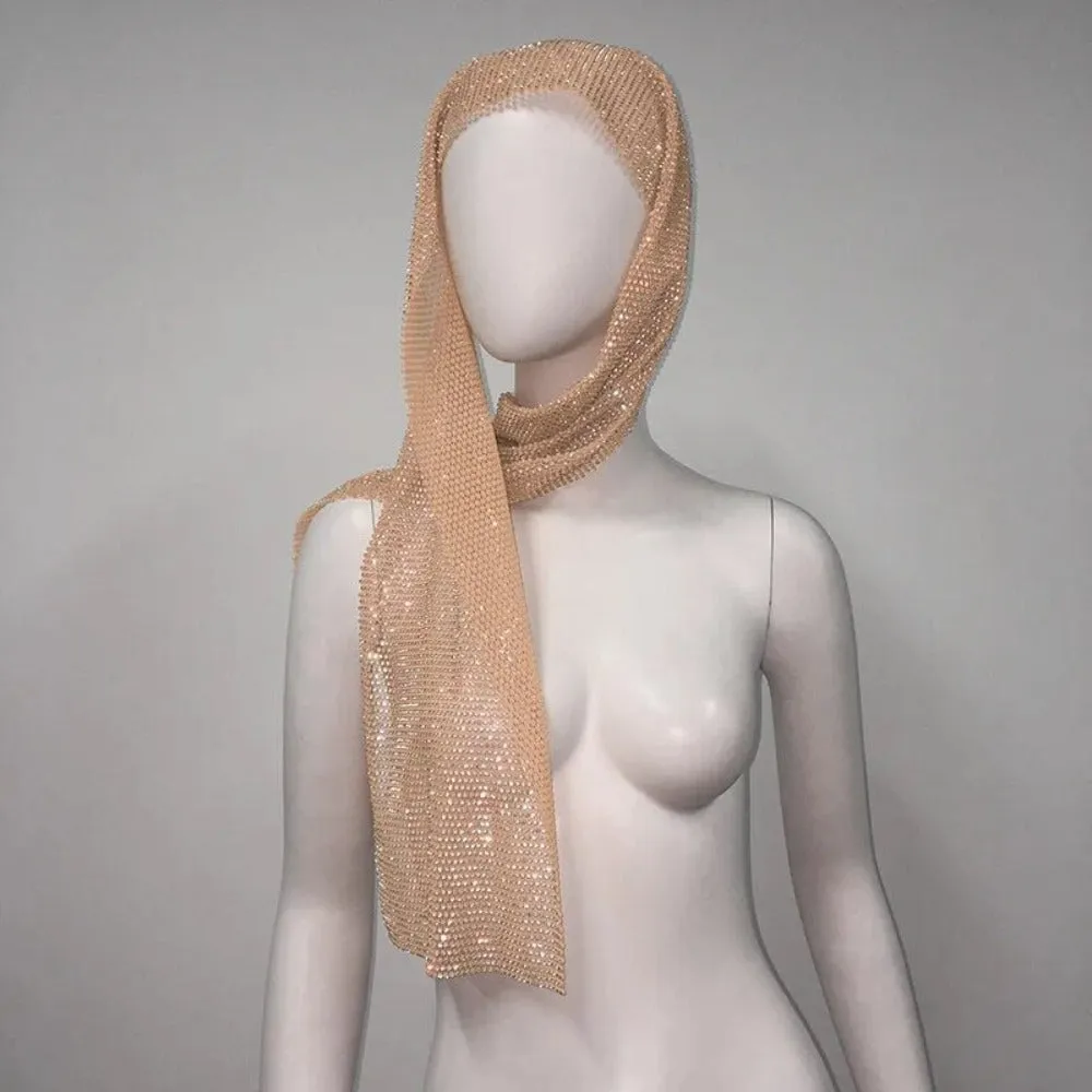 Glittery Rhinestone Bandana