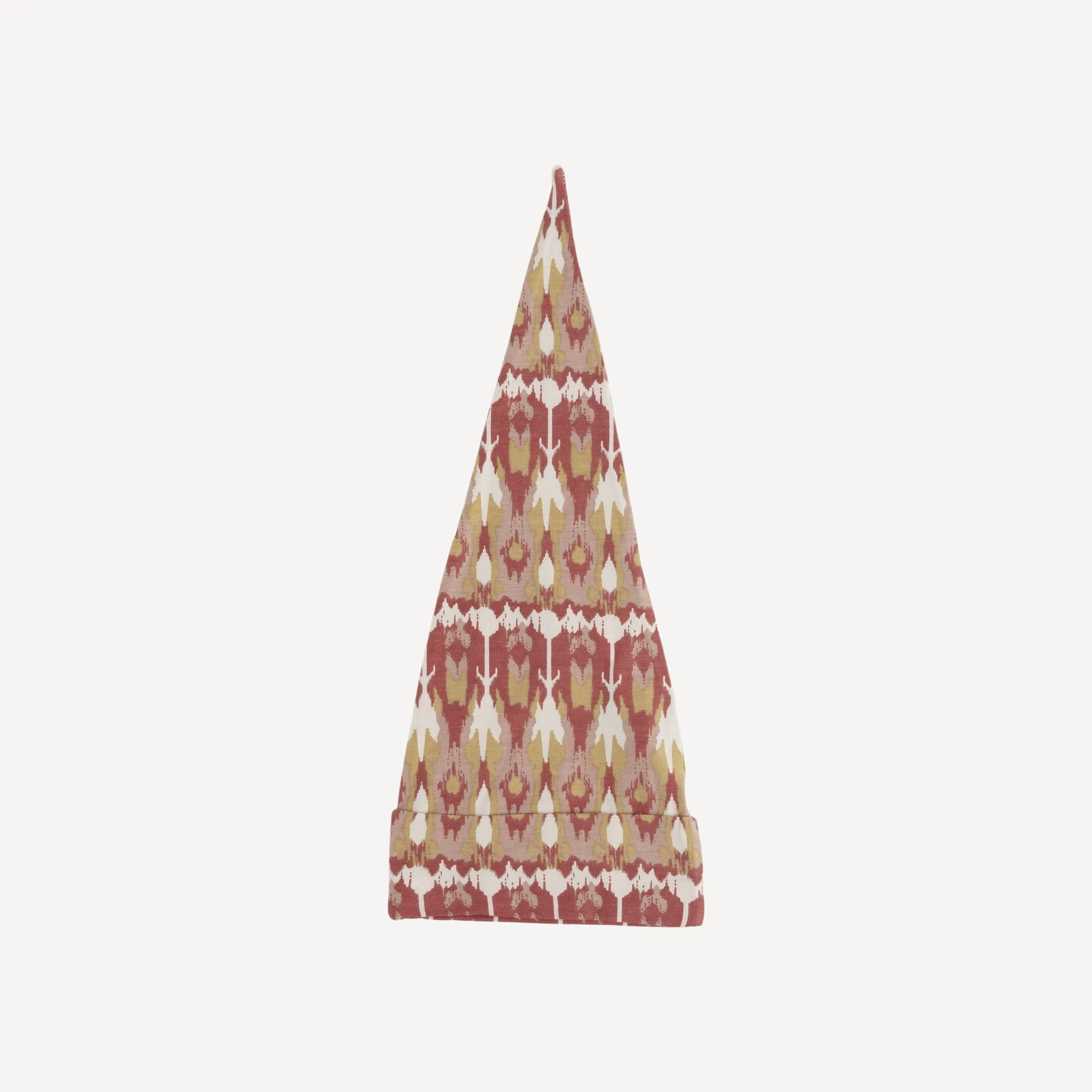 gnome hat | ikat | bamboo