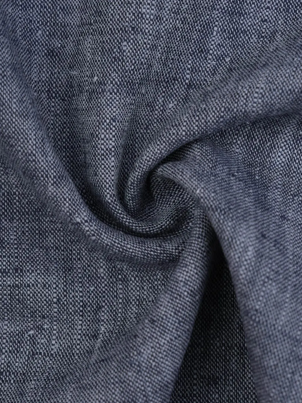 Hemp & Organic Cotton Mid-Weight Chambray Fabric ( HG62C295C ）