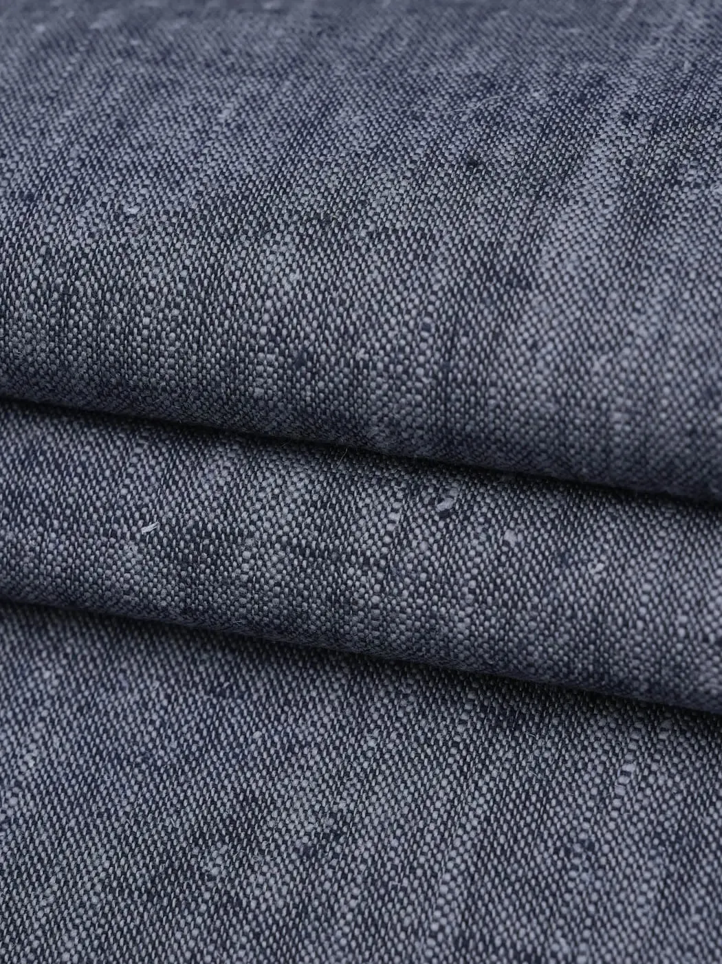 Hemp & Organic Cotton Mid-Weight Chambray Fabric ( HG62C295C ）