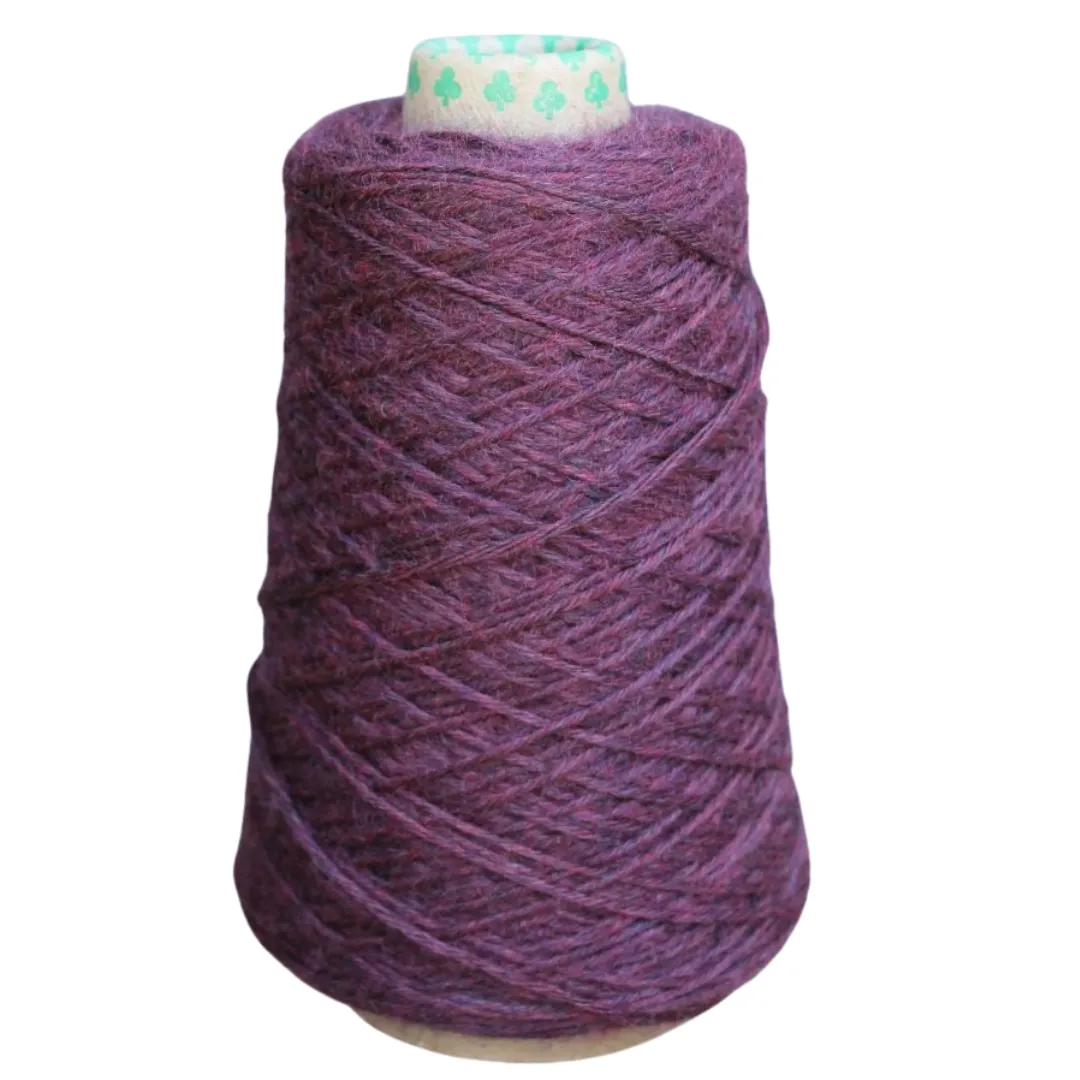 Jagger Spun Wool-Bamboo Heathers | 5/8 Worsted Weight | 1/2 lb Cone