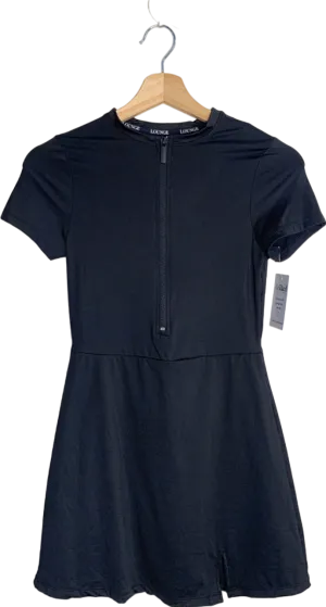 Lounge Apparel Black Short Sleeve Mini Dress UK S