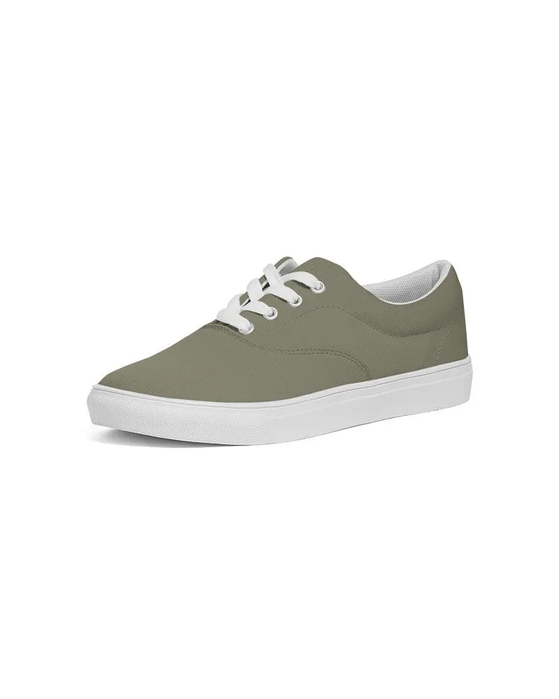 Medium Dark Yellow Men's Canvas Sneakers | Men's | Medium Dark Pale Pastel Yellow | C0M0Y30K60