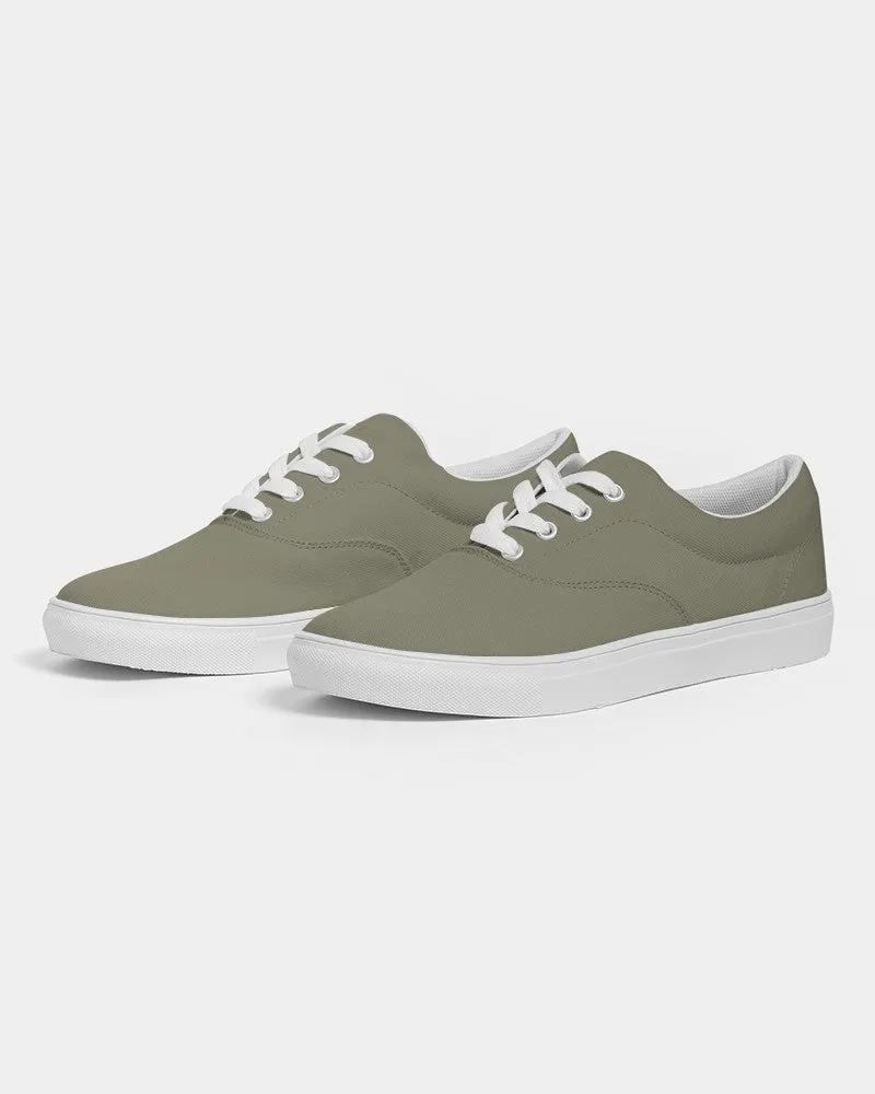 Medium Dark Yellow Men's Canvas Sneakers | Men's | Medium Dark Pale Pastel Yellow | C0M0Y30K60