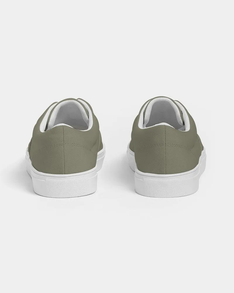 Medium Dark Yellow Men's Canvas Sneakers | Men's | Medium Dark Pale Pastel Yellow | C0M0Y30K60