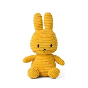 Miffy Corduroy Soft Toy – Mustard Yellow