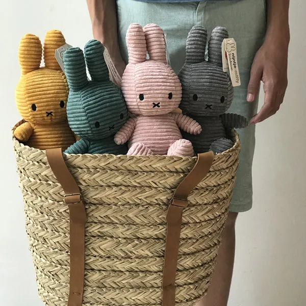 Miffy Corduroy Soft Toy – Mustard Yellow