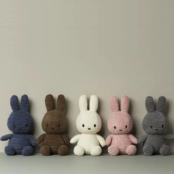 Miffy Corduroy Soft Toy – Pink