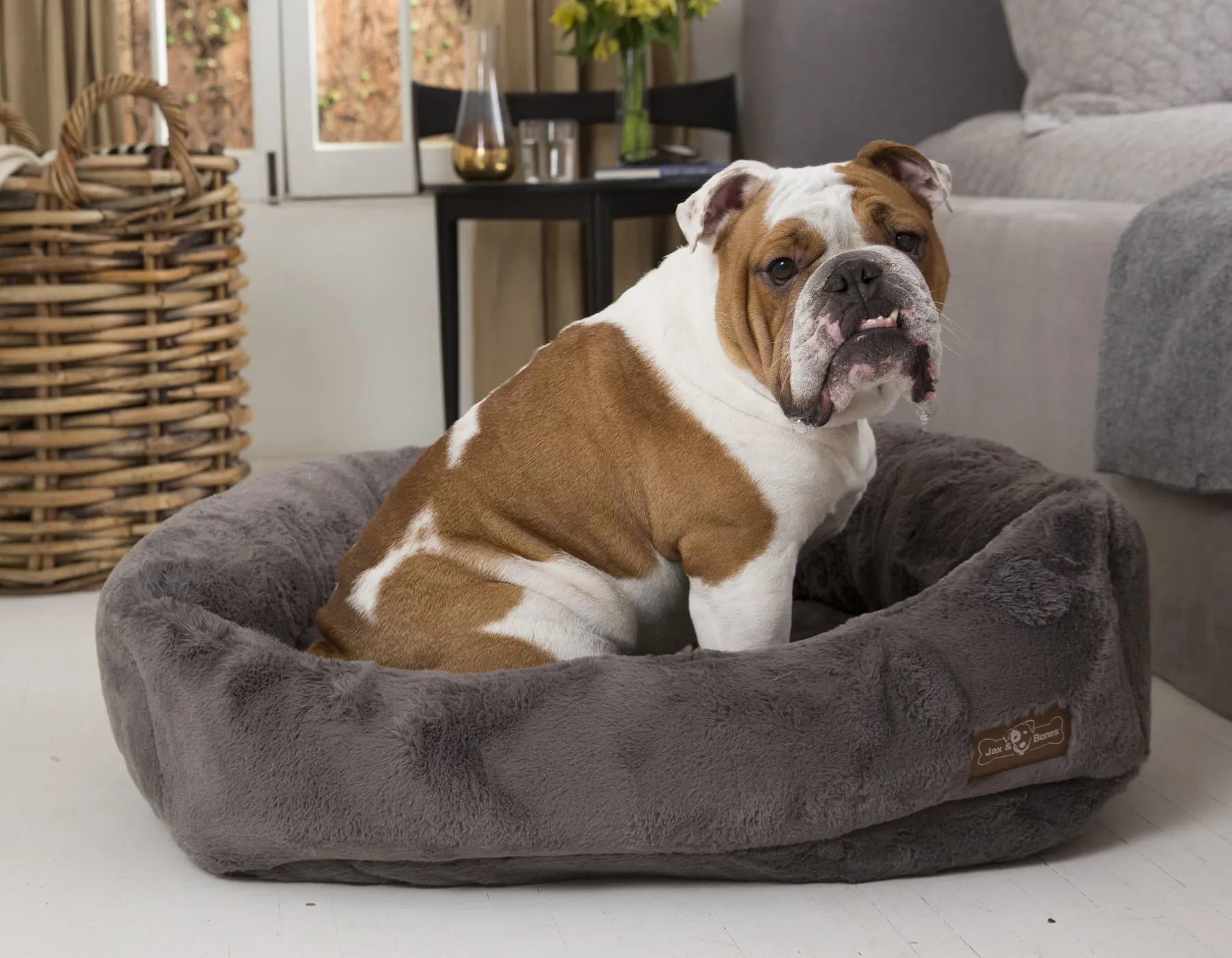 Mink Grey Napper Bed