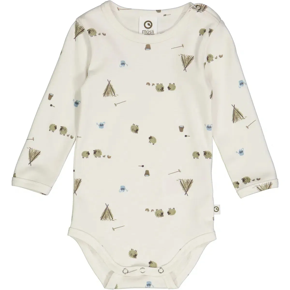Musli - Organic Long Sleeve Bodysuit - Farming