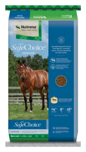 Nutrena SafeChoice Senior Pelleted Horse Feed